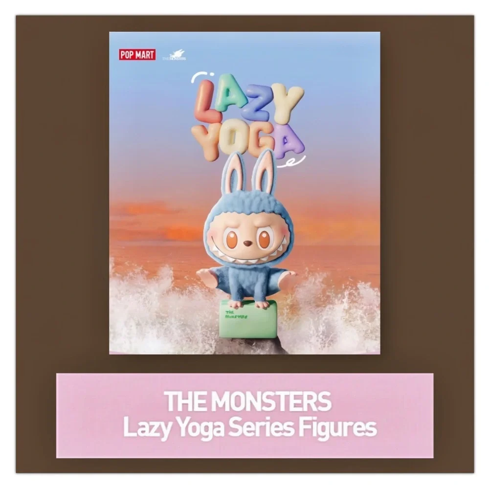 Pop Mart The Monsters Lazy Yoga Series - Blind Box - Figurine - Picture 16 of 16